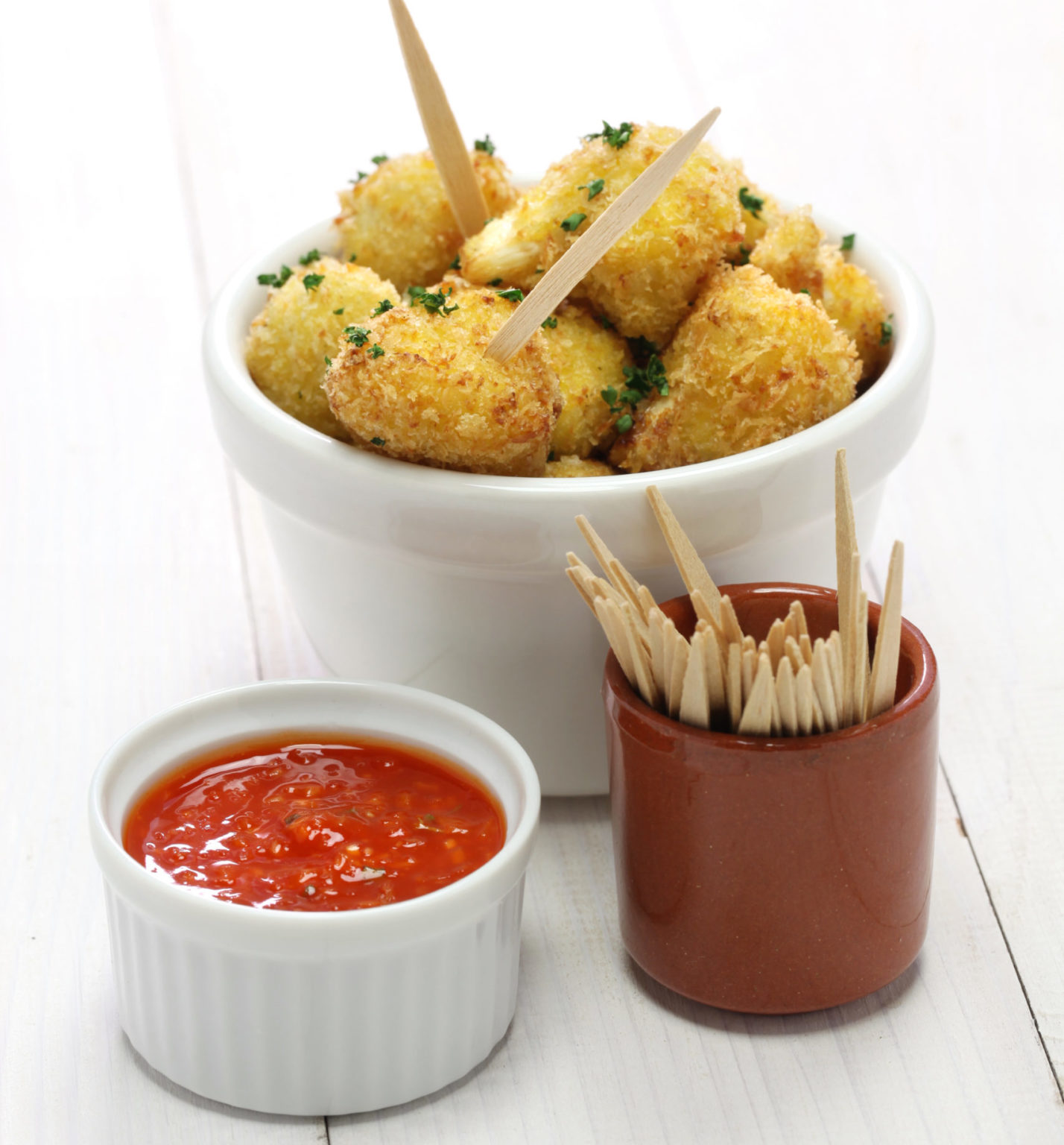 Air Fried Crispy Mozzarella Balls F Factor