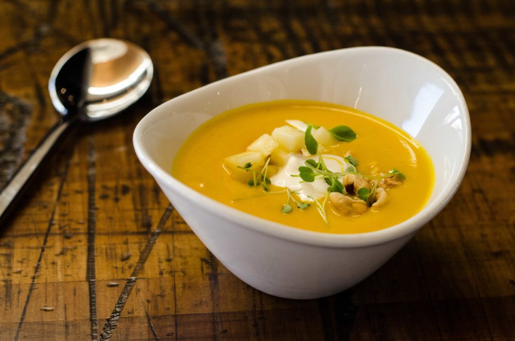 Butternut Squash Apple Soup - F-Factor