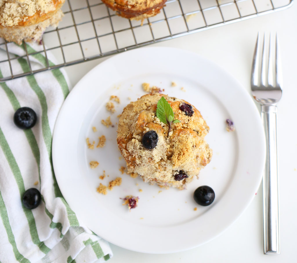 F Factor Blueberry Streusel Muffins F Factor